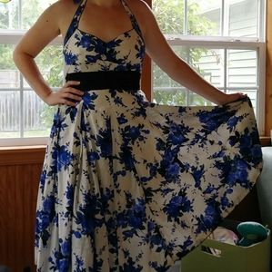 ModCloth Convertable Floral A Line dress